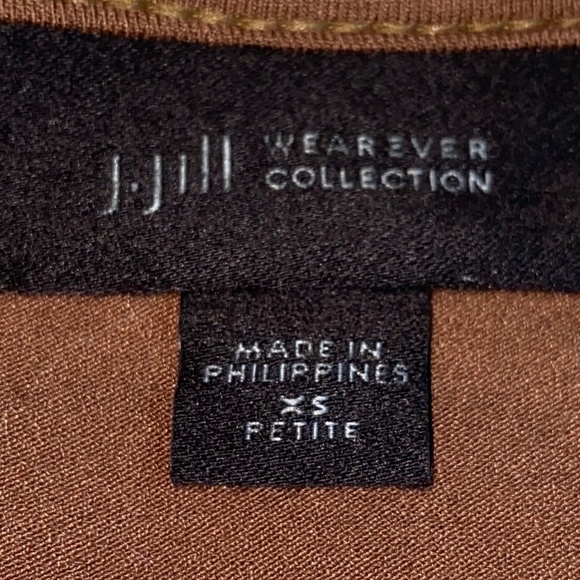 J. Jill Short Sleeve Color Block Dress - Picture 3 of 6